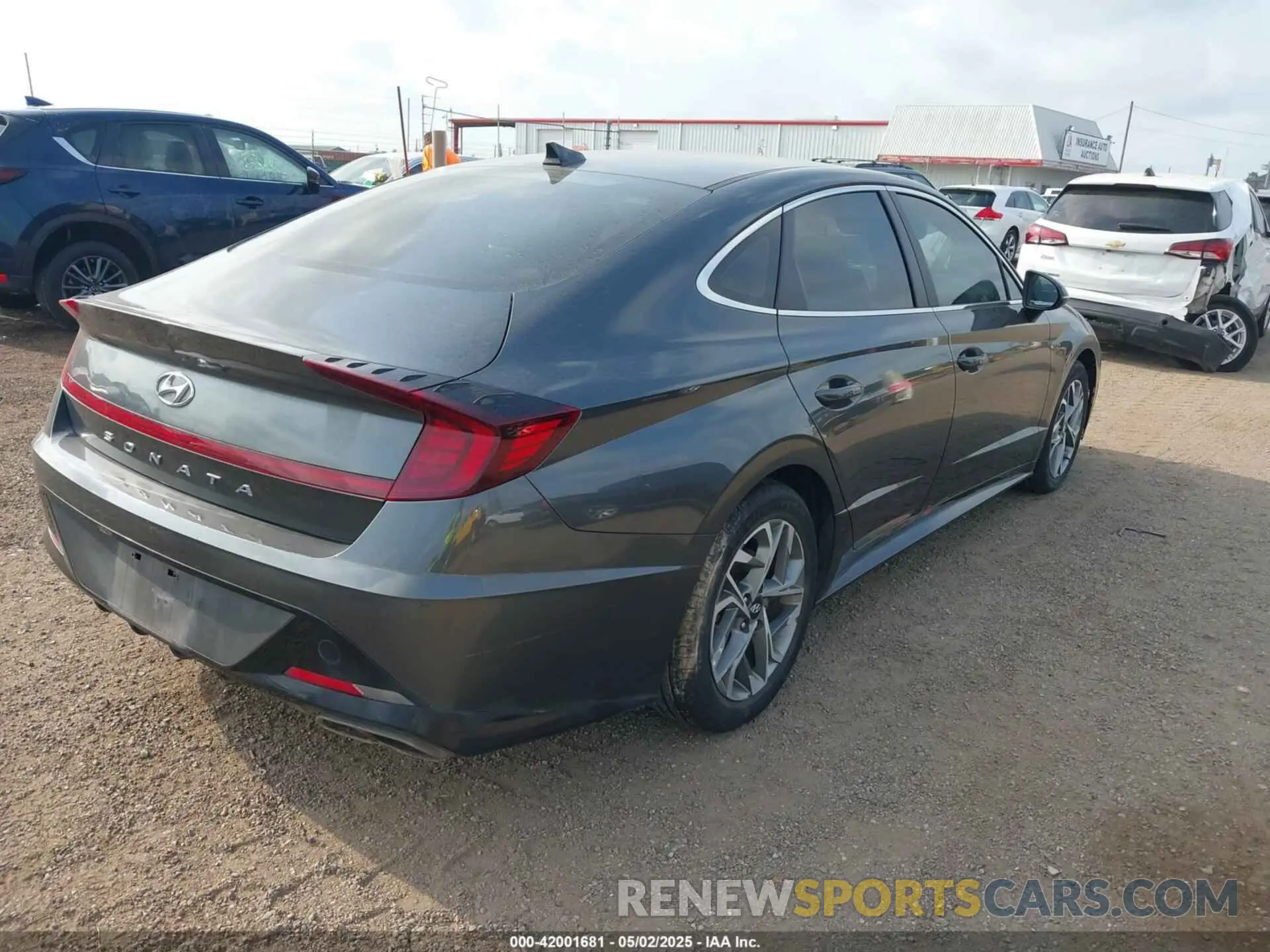 4 Photograph of a damaged car KMHL64JA3PA277879 HYUNDAI SONATA 2023