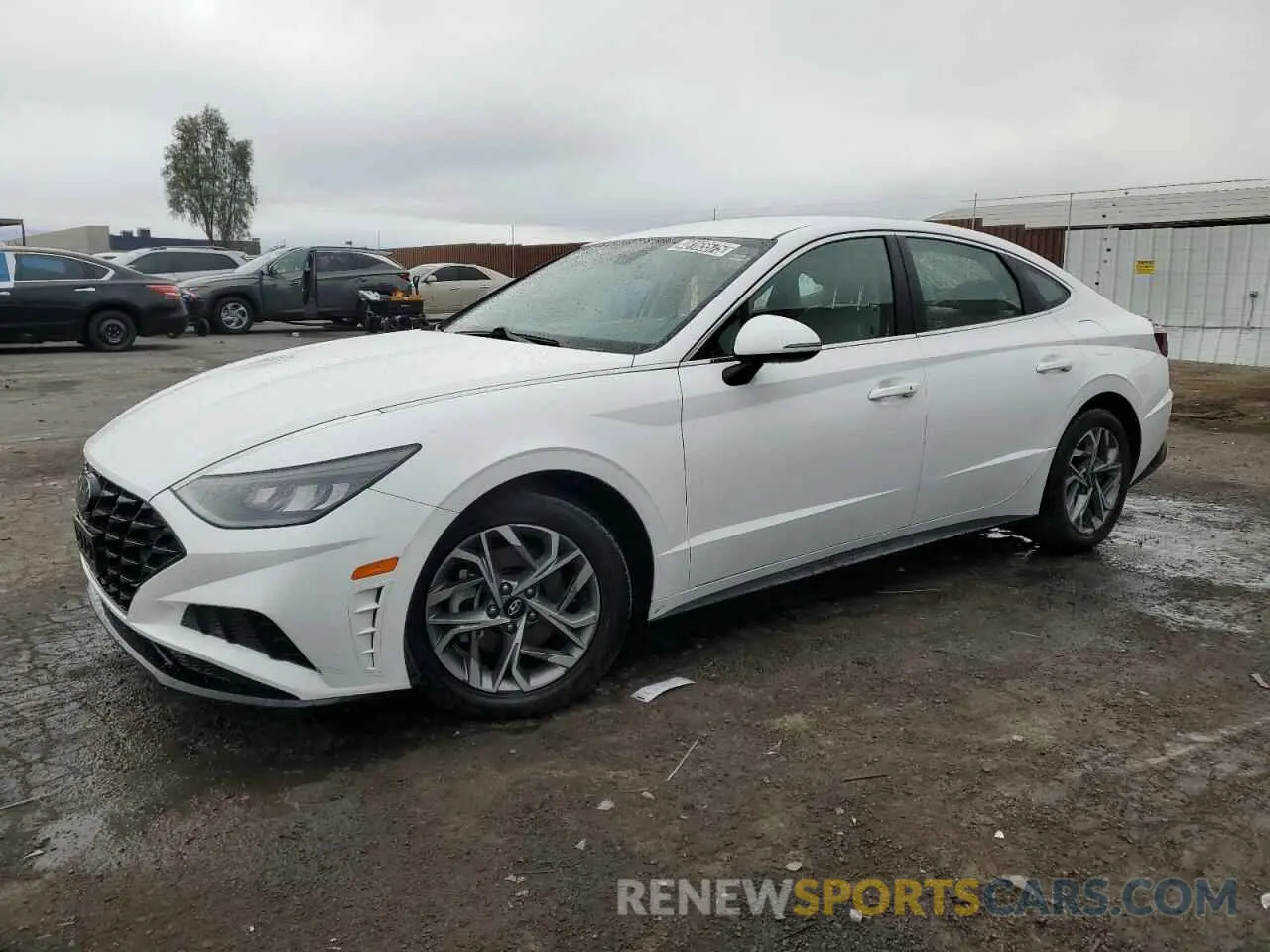 1 Photograph of a damaged car KMHL64JA3PA281253 HYUNDAI SONATA 2023