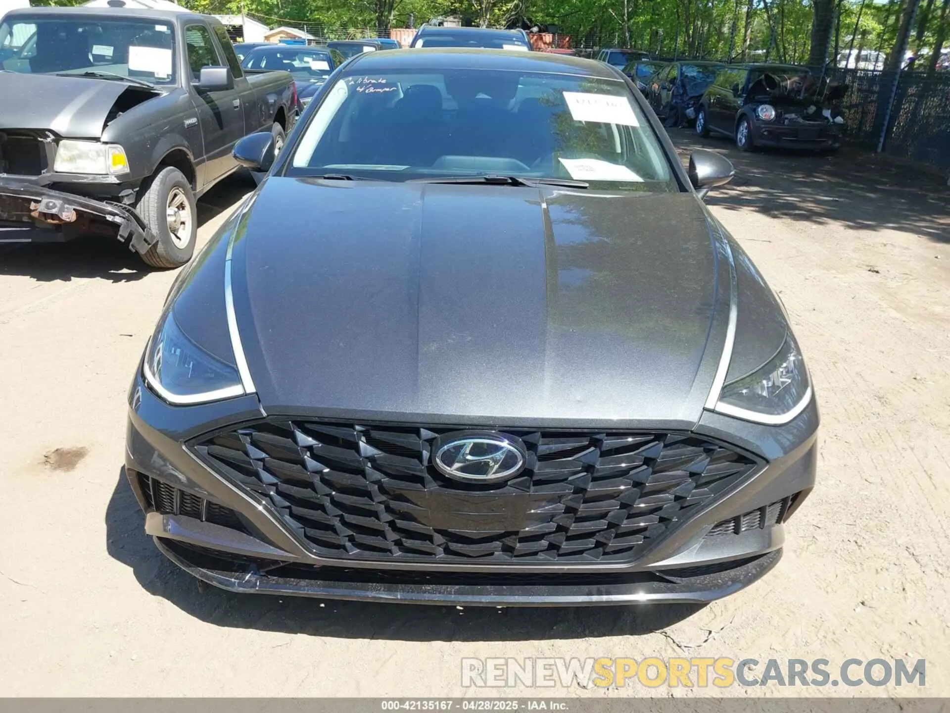 12 Photograph of a damaged car KMHL64JA3PA282418 HYUNDAI SONATA 2023