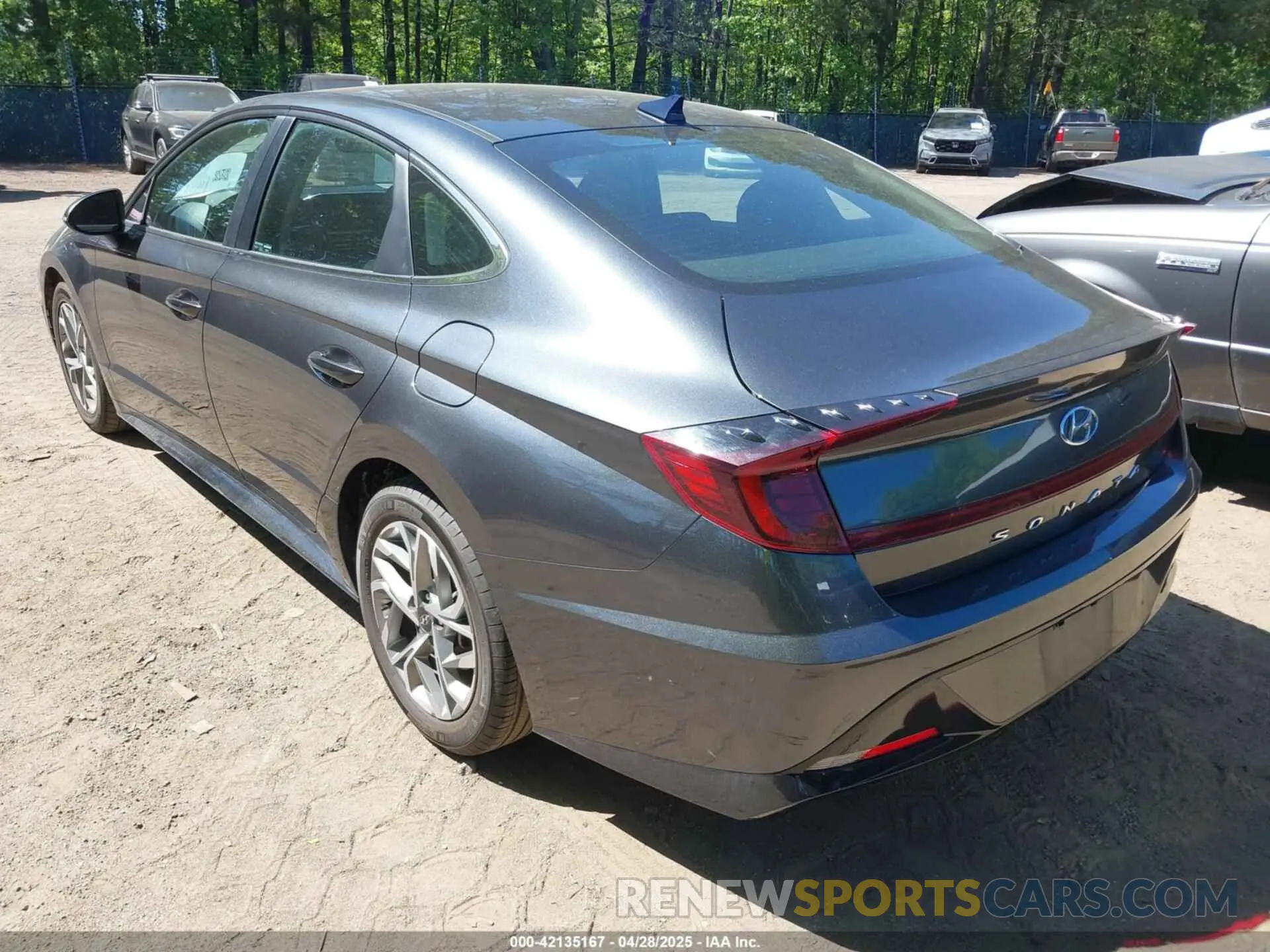 3 Photograph of a damaged car KMHL64JA3PA282418 HYUNDAI SONATA 2023
