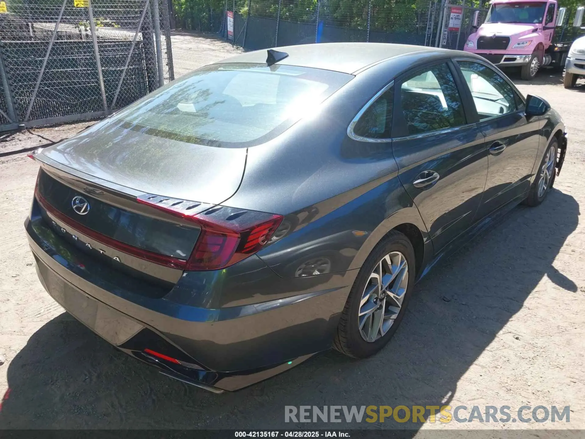 4 Photograph of a damaged car KMHL64JA3PA282418 HYUNDAI SONATA 2023