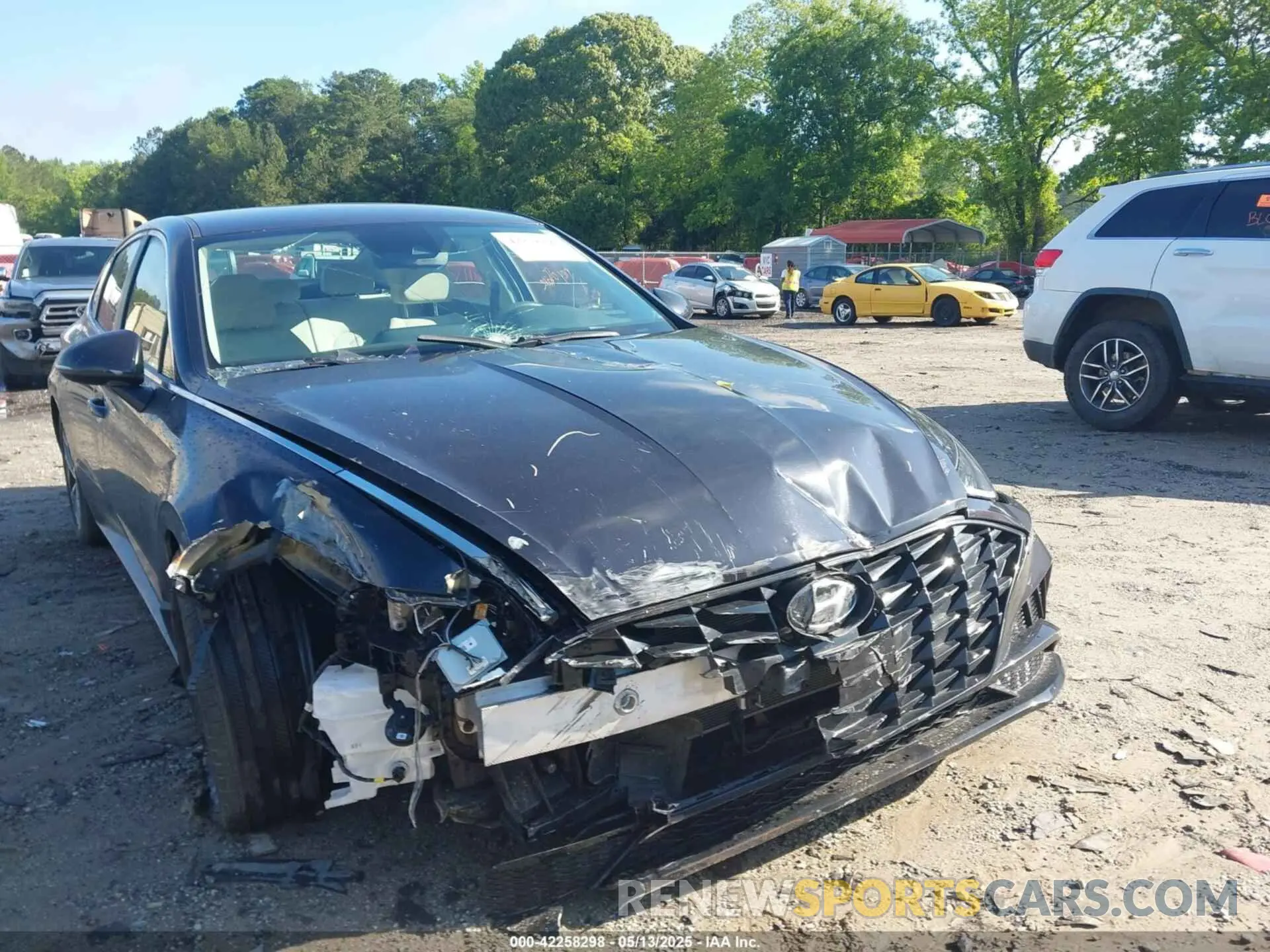 6 Photograph of a damaged car KMHL64JA3PA287926 HYUNDAI SONATA 2023