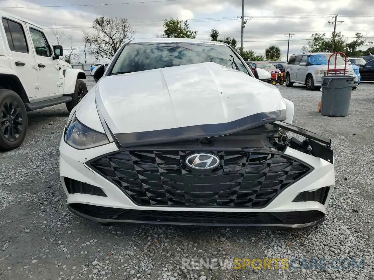 5 Photograph of a damaged car KMHL64JA3PA294892 HYUNDAI SONATA 2023