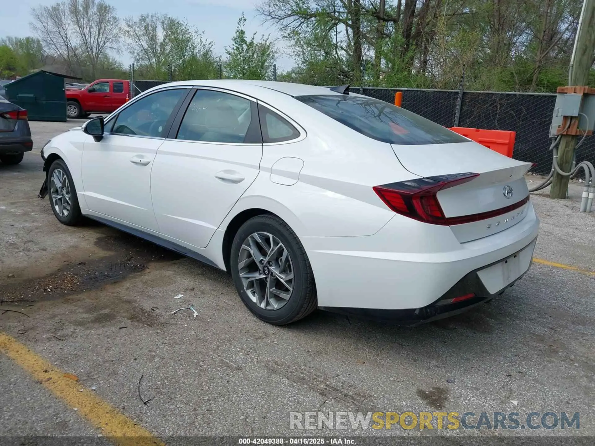 3 Photograph of a damaged car KMHL64JA3PA318592 HYUNDAI SONATA 2023