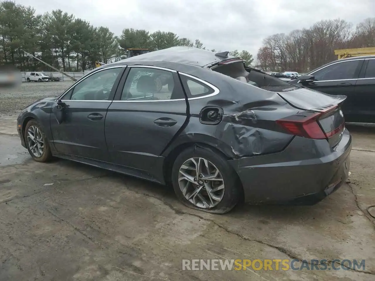 2 Фотография поврежденного автомобиля KMHL64JA3PA322870 HYUNDAI SONATA 2023