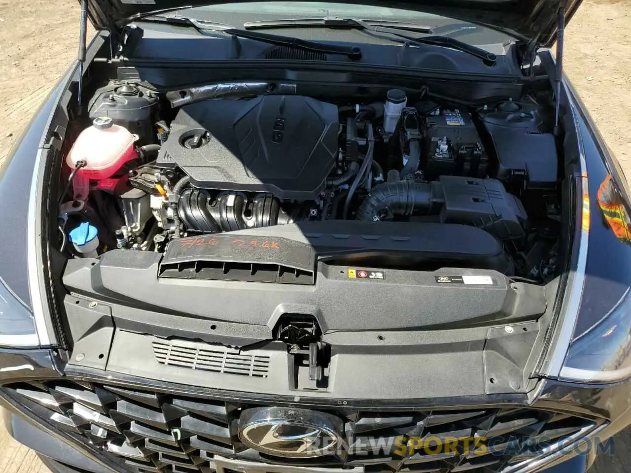 11 Фотография поврежденного автомобиля KMHL64JA4PA293900 HYUNDAI SONATA 2023