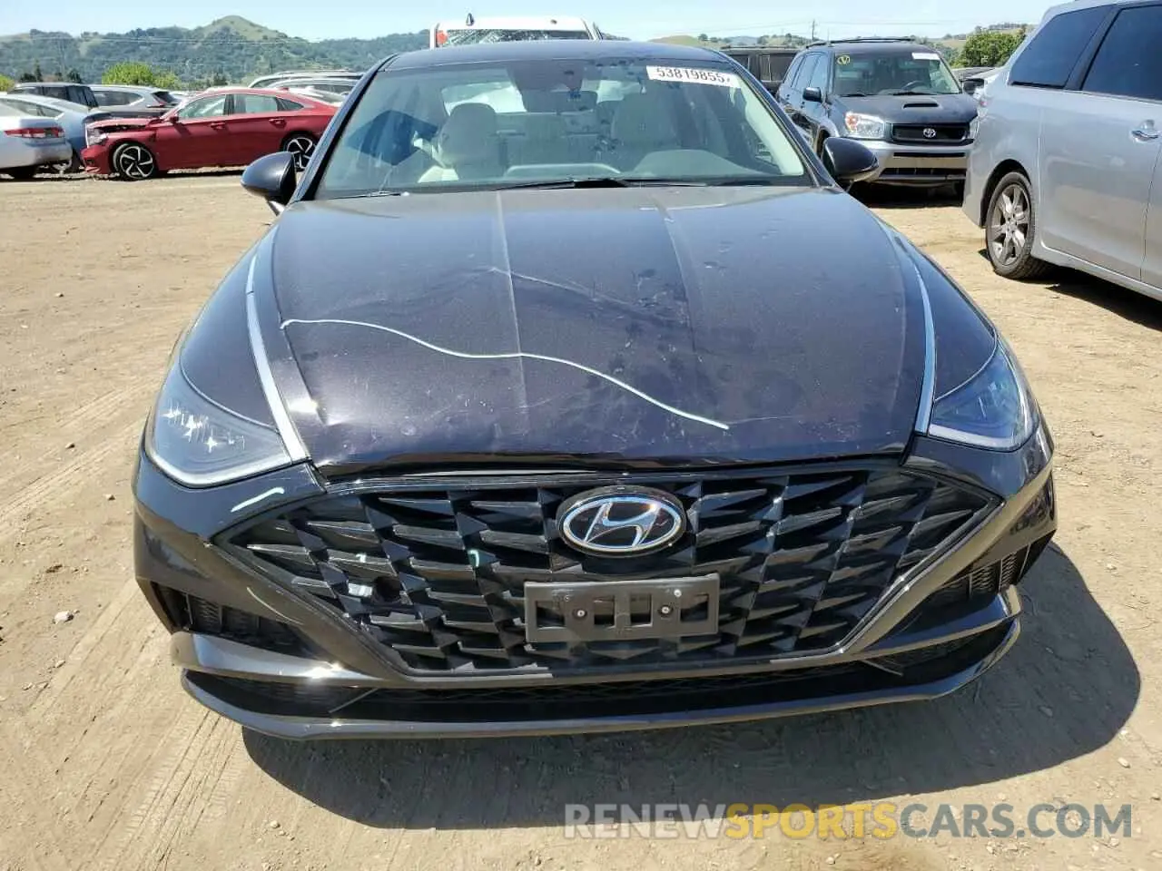 5 Фотография поврежденного автомобиля KMHL64JA4PA293900 HYUNDAI SONATA 2023