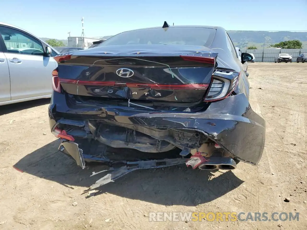 6 Фотография поврежденного автомобиля KMHL64JA4PA293900 HYUNDAI SONATA 2023