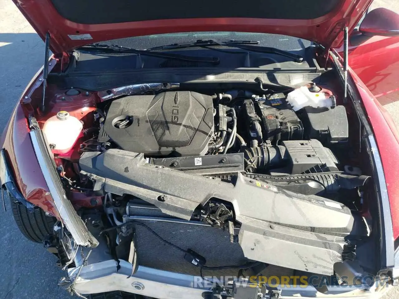 12 Photograph of a damaged car KMHL64JA4PA325499 HYUNDAI SONATA 2023