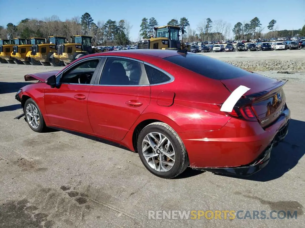 2 Photograph of a damaged car KMHL64JA4PA325499 HYUNDAI SONATA 2023