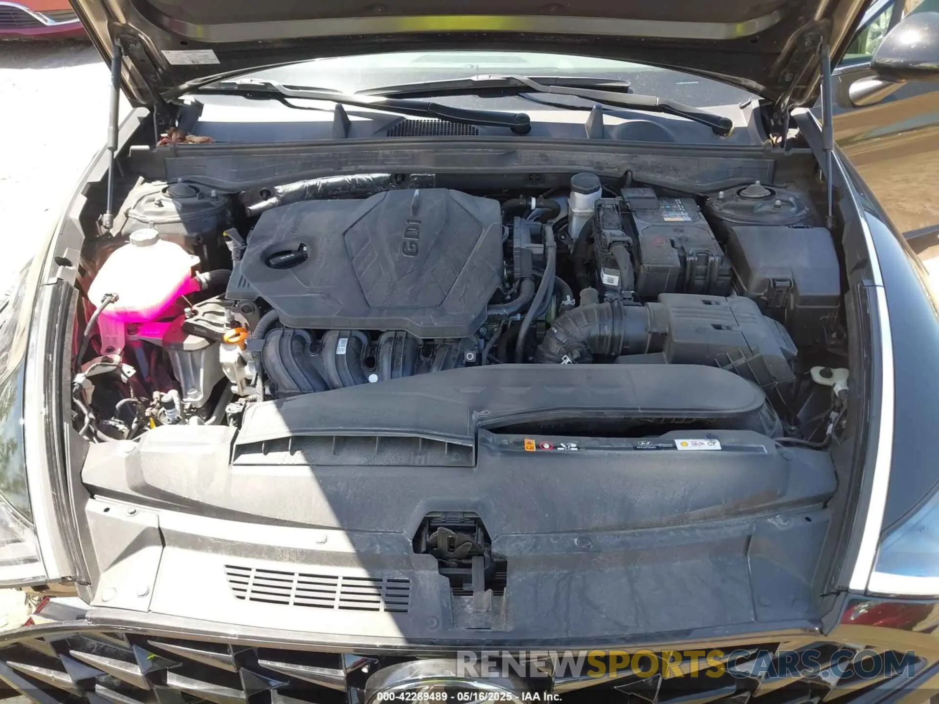 10 Photograph of a damaged car KMHL64JA4PA326118 HYUNDAI SONATA 2023