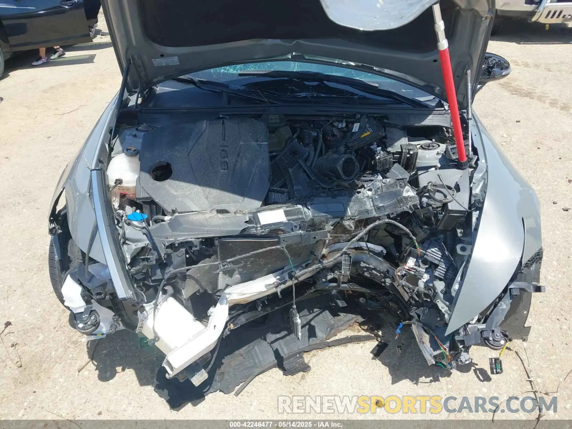10 Photograph of a damaged car KMHL64JA5PA282677 HYUNDAI SONATA 2023