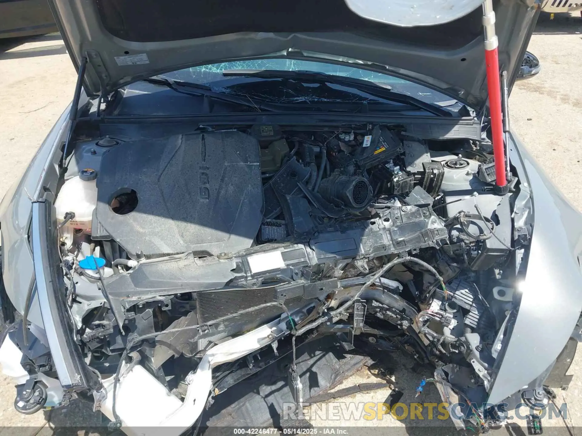 18 Photograph of a damaged car KMHL64JA5PA282677 HYUNDAI SONATA 2023