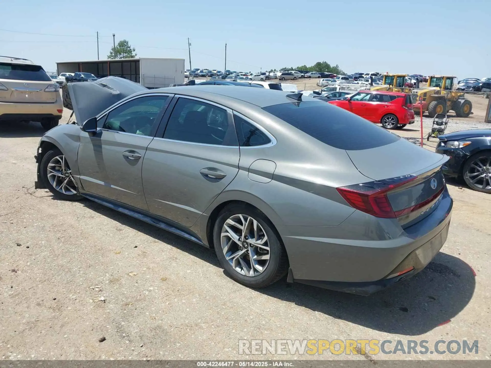 3 Photograph of a damaged car KMHL64JA5PA282677 HYUNDAI SONATA 2023