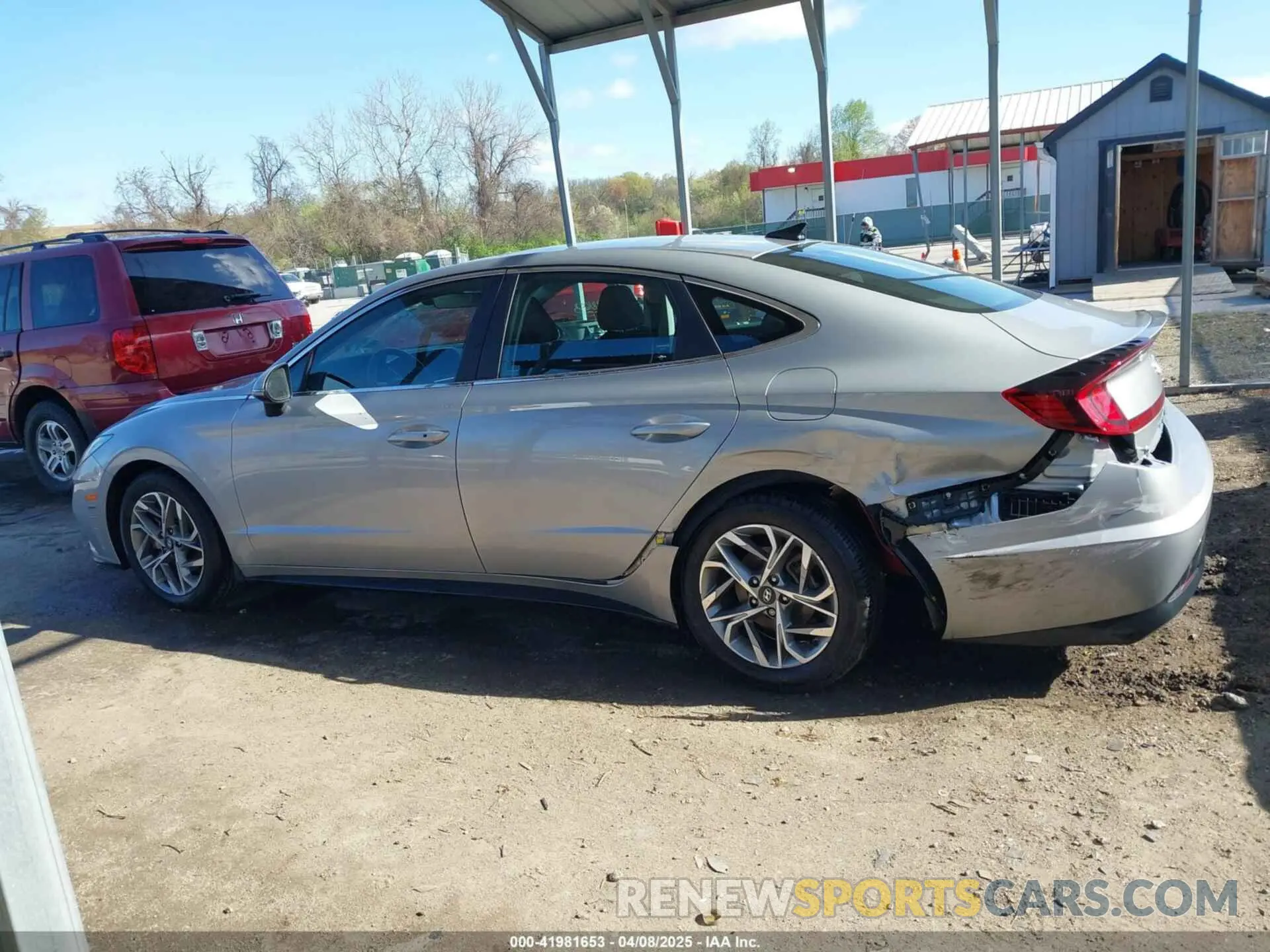 14 Photograph of a damaged car KMHL64JA6PA286379 HYUNDAI SONATA 2023