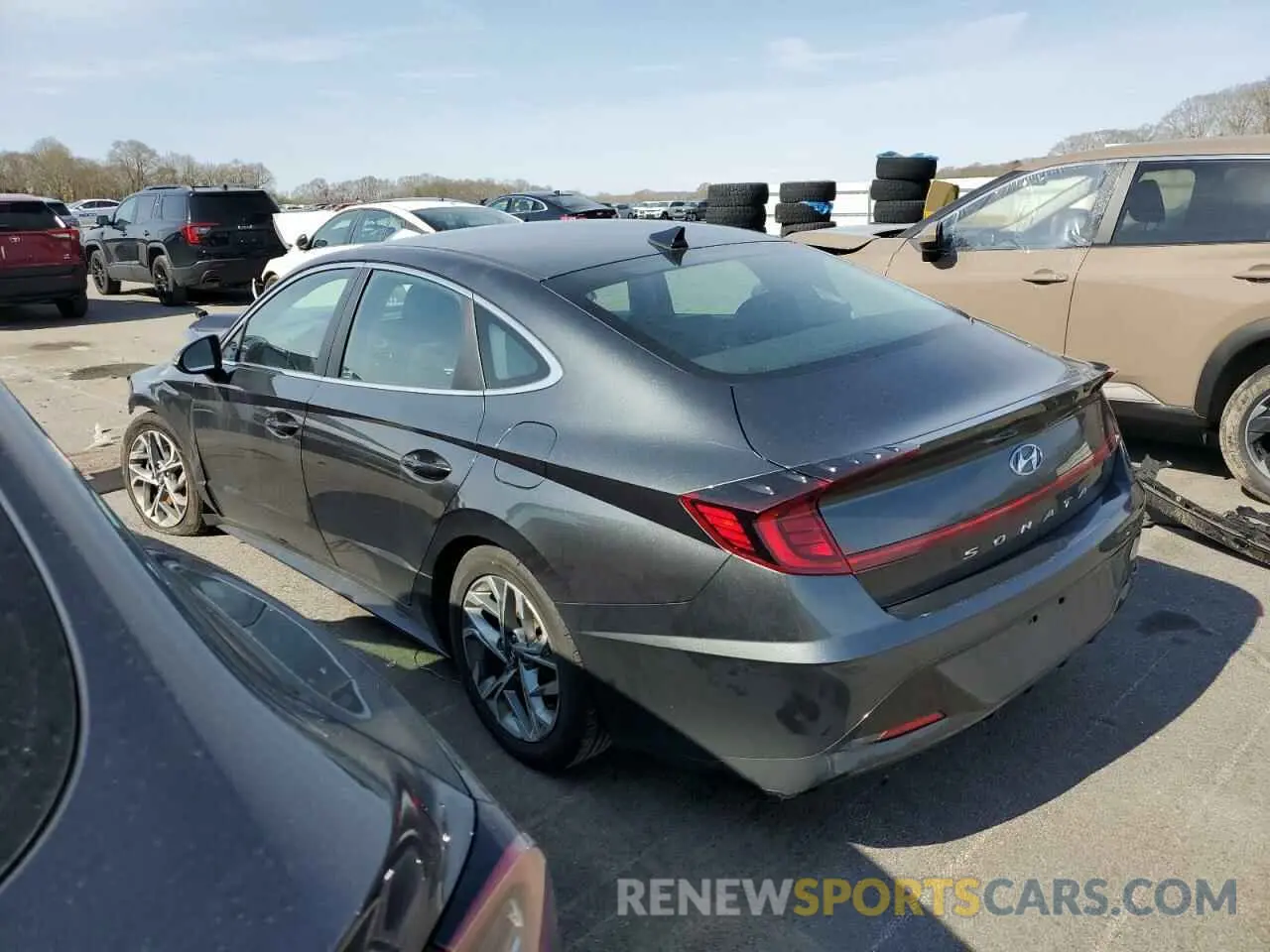 2 Фотография поврежденного автомобиля KMHL64JA6PA318666 HYUNDAI SONATA 2023
