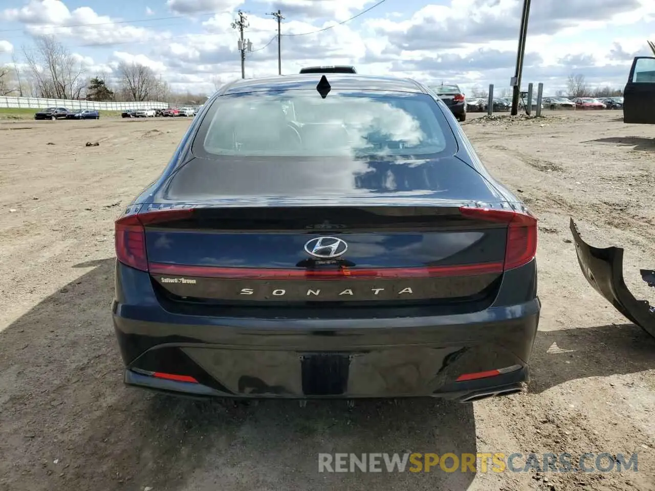 6 Photograph of a damaged car KMHL64JA6PA321731 HYUNDAI SONATA 2023