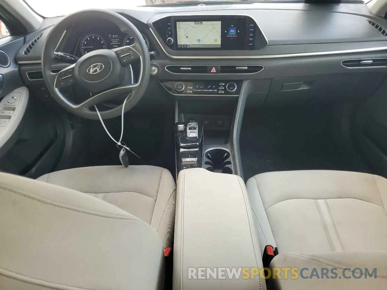 8 Photograph of a damaged car KMHL64JA8PA254940 HYUNDAI SONATA 2023