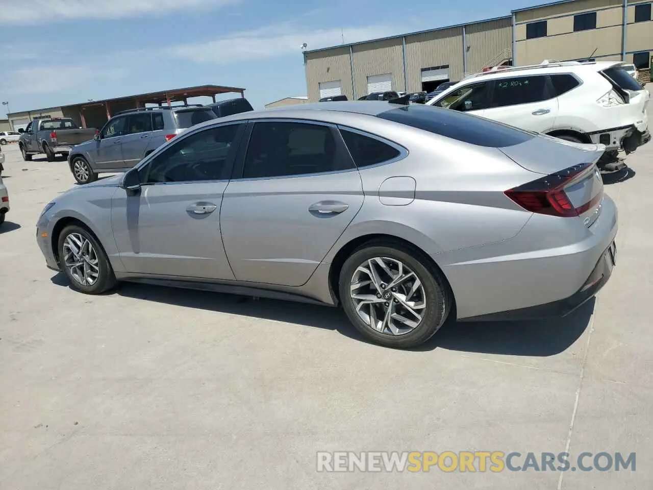 2 Photograph of a damaged car KMHL64JA8PA278199 HYUNDAI SONATA 2023
