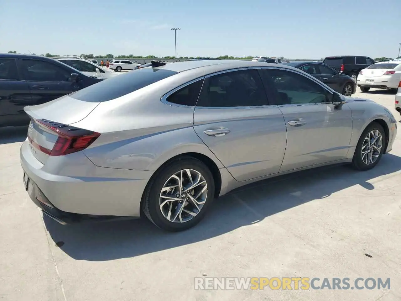 3 Photograph of a damaged car KMHL64JA8PA278199 HYUNDAI SONATA 2023