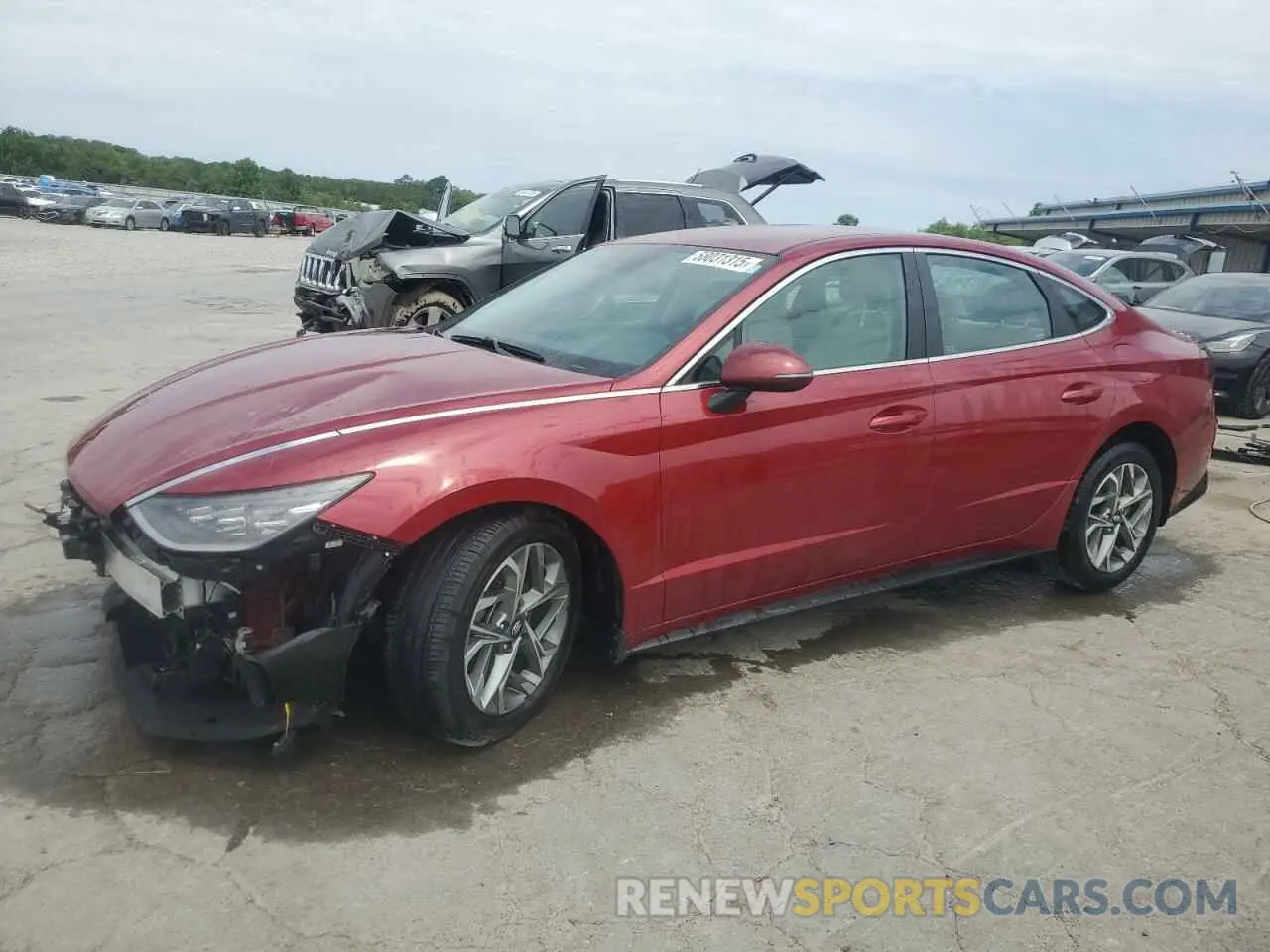 1 Фотография поврежденного автомобиля KMHL64JA8PA320712 HYUNDAI SONATA 2023