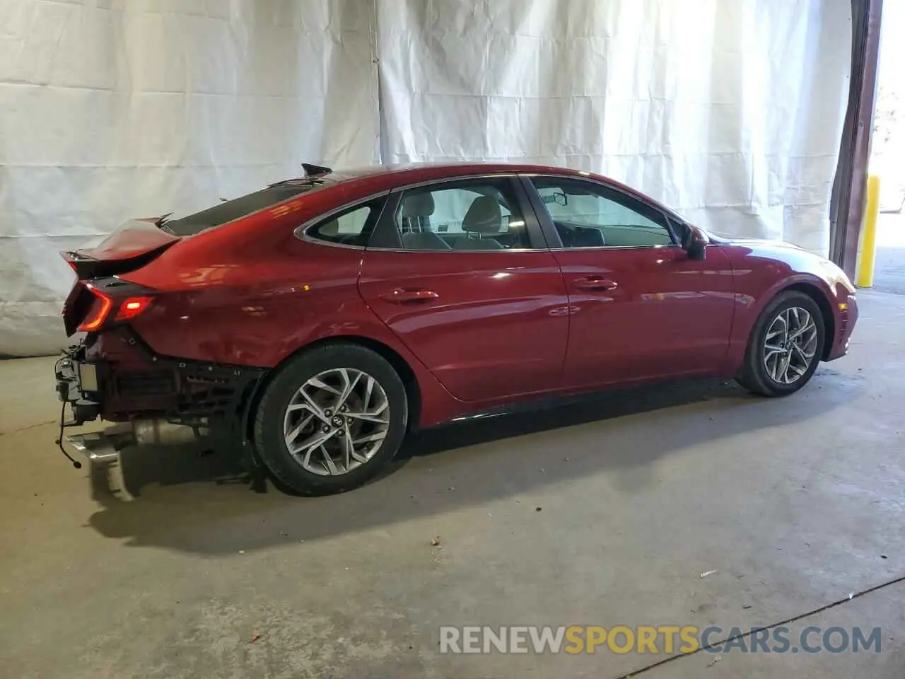 3 Photograph of a damaged car KMHL64JA9PA316426 HYUNDAI SONATA 2023
