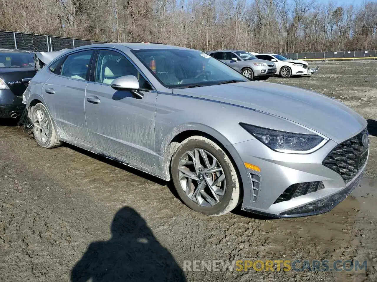 4 Фотография поврежденного автомобиля KMHL64JA9PA316569 HYUNDAI SONATA 2023