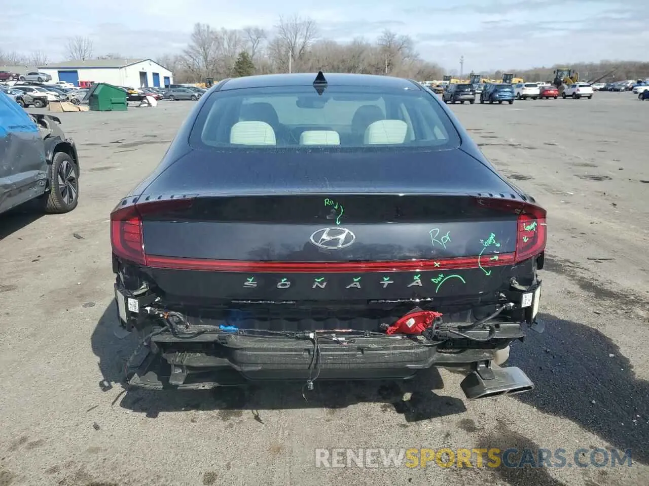 6 Фотография поврежденного автомобиля KMHL64JA9PA324803 HYUNDAI SONATA 2023