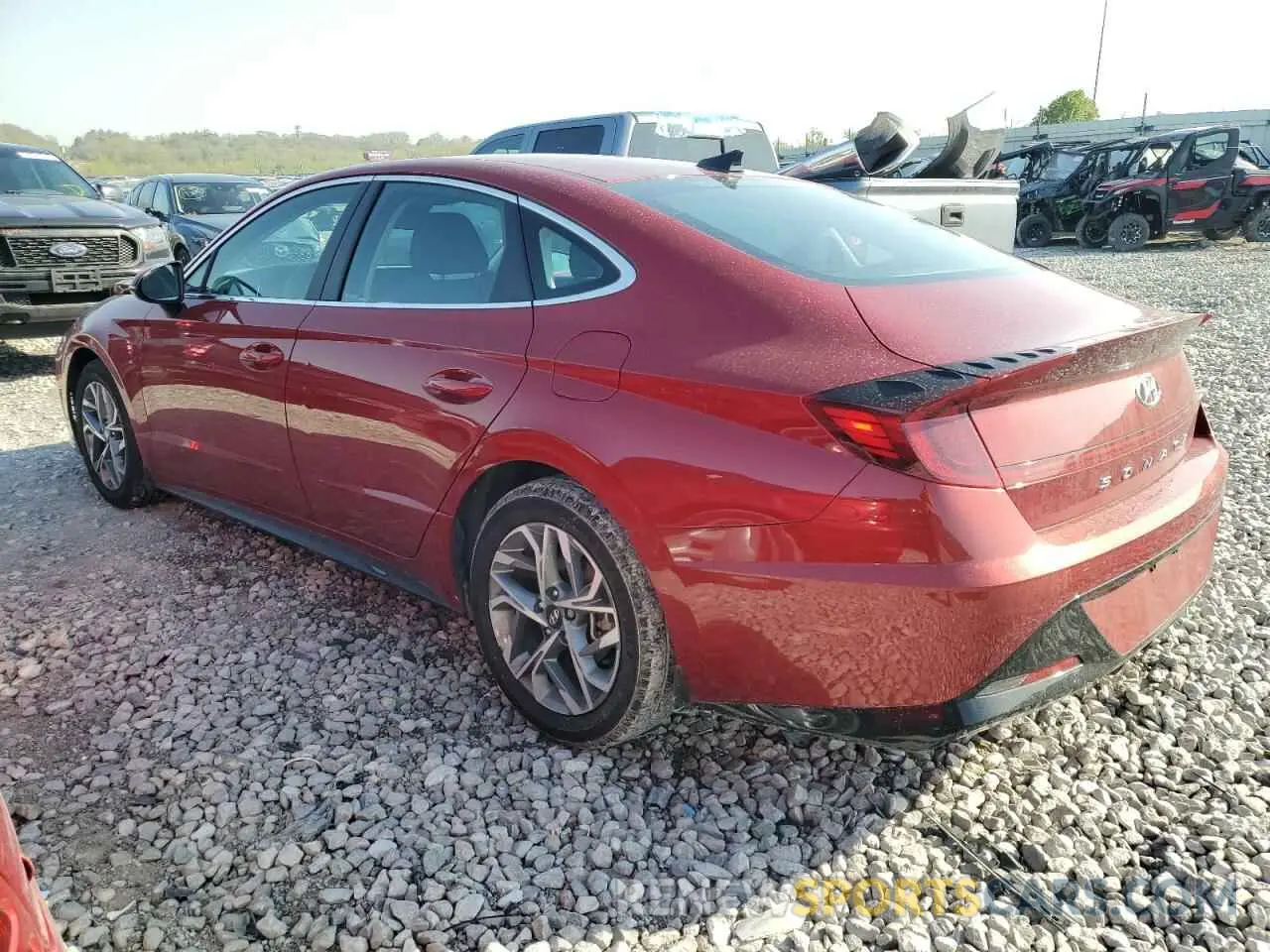 2 Фотография поврежденного автомобиля KMHL64JA9PA325174 HYUNDAI SONATA 2023