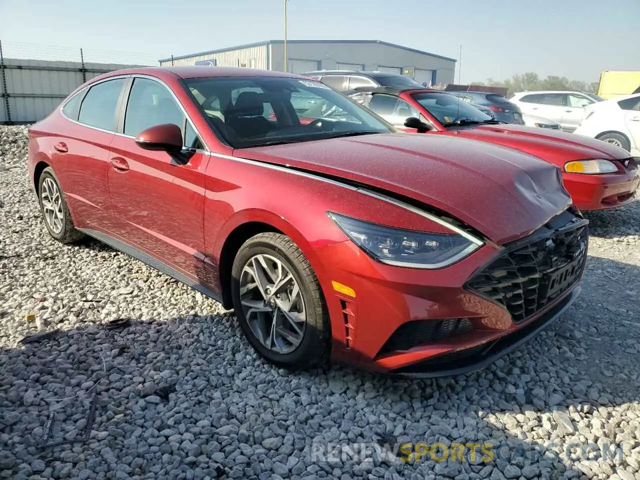 4 Фотография поврежденного автомобиля KMHL64JA9PA325174 HYUNDAI SONATA 2023