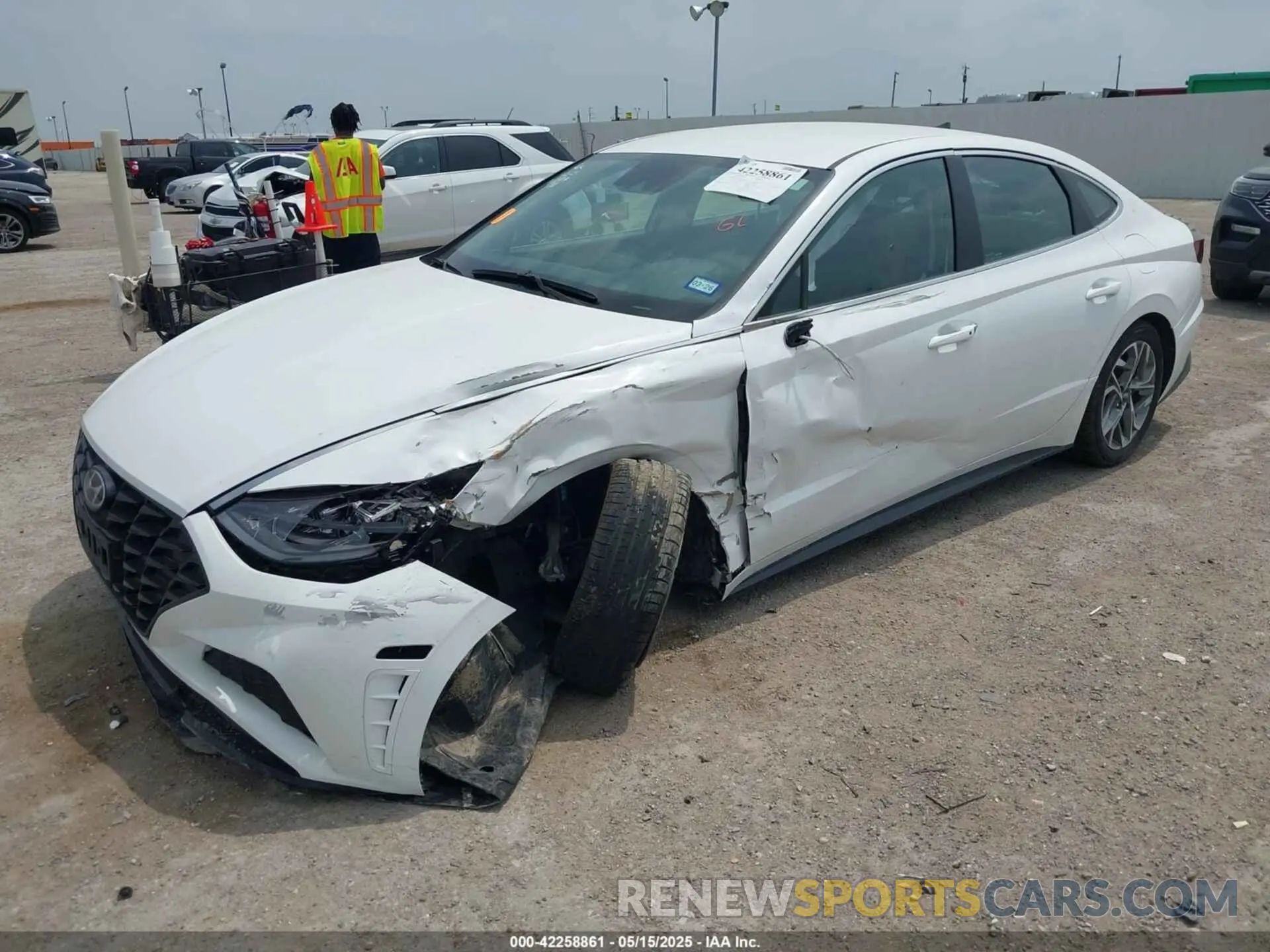 2 Photograph of a damaged car KMHL64JAXPA309954 HYUNDAI SONATA 2023