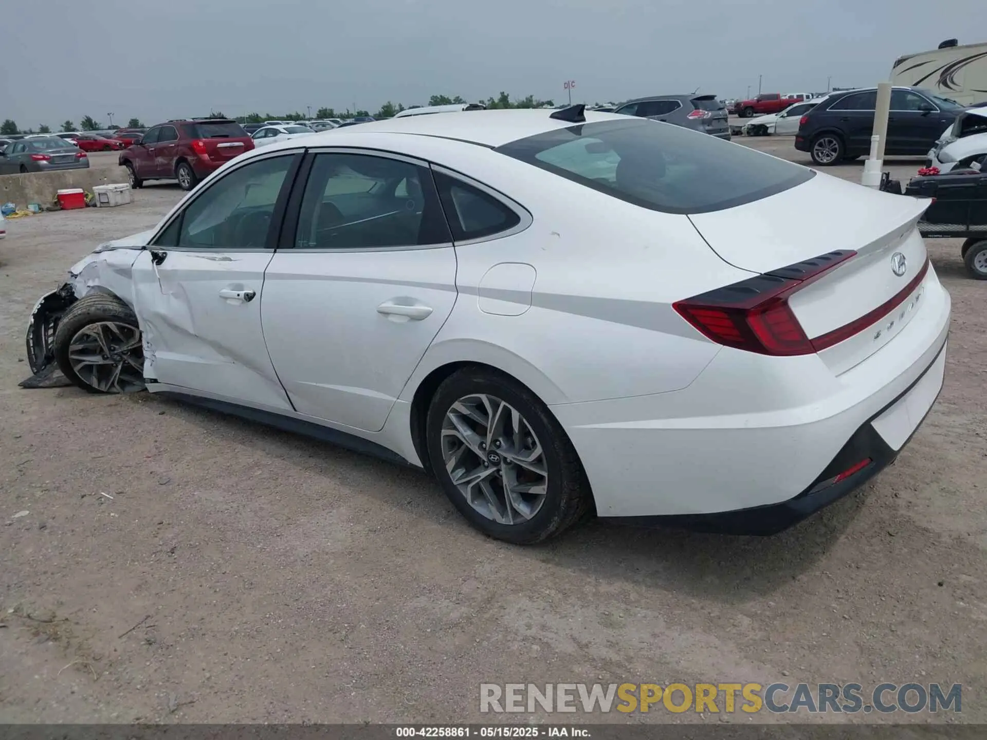 3 Photograph of a damaged car KMHL64JAXPA309954 HYUNDAI SONATA 2023