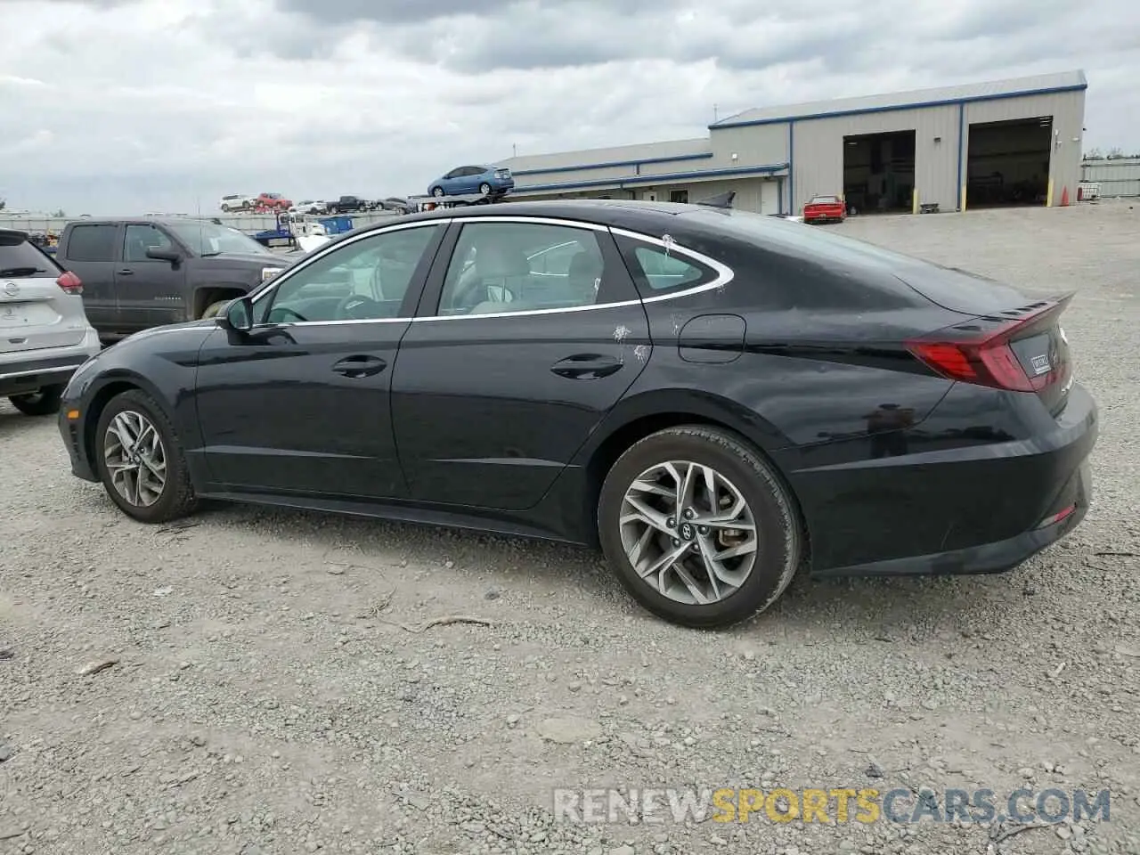 2 Photograph of a damaged car KMHL64JAXPA319755 HYUNDAI SONATA 2023