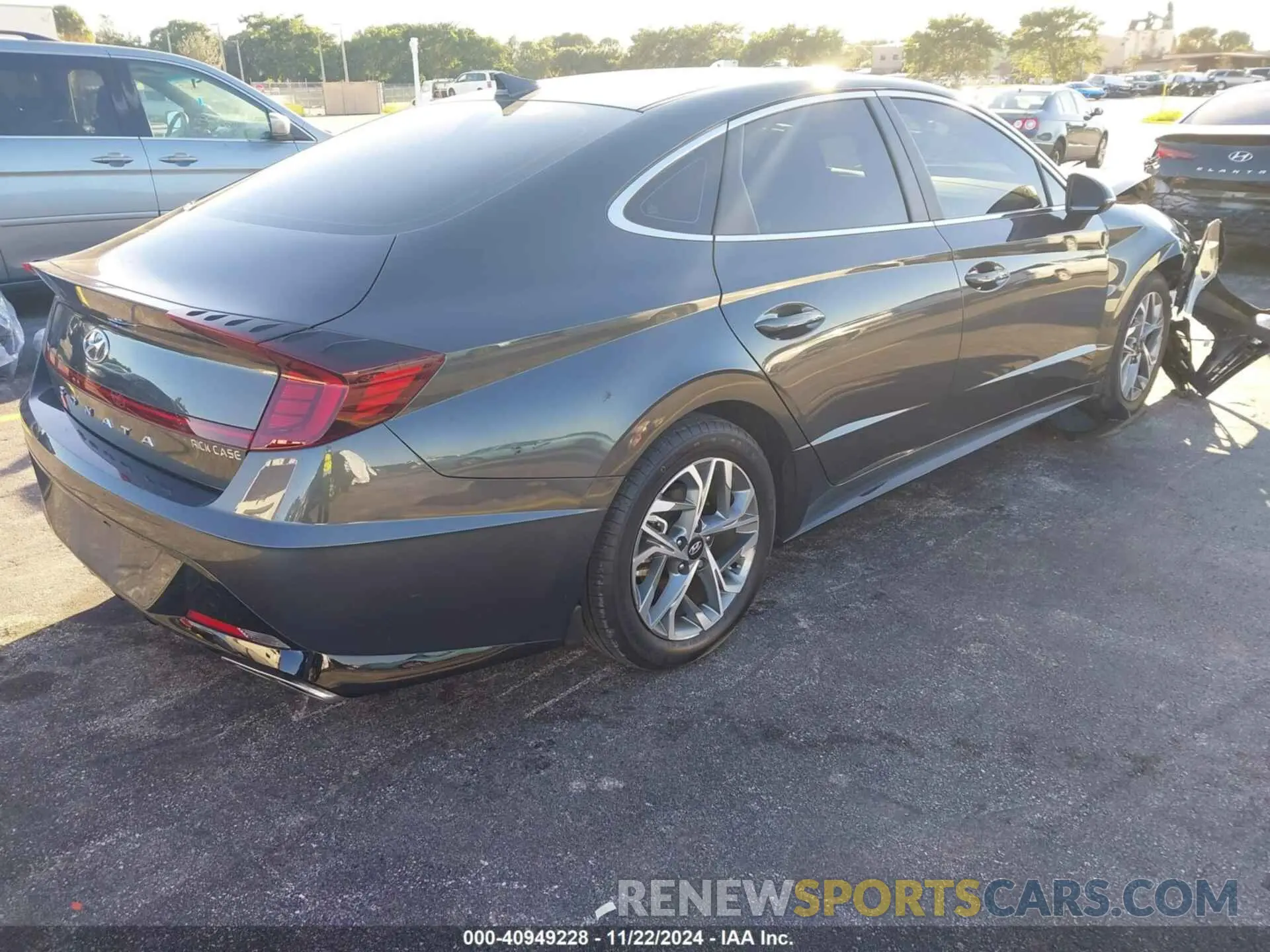 4 Фотография поврежденного автомобиля KMHL64JAXPA325734 HYUNDAI SONATA 2023