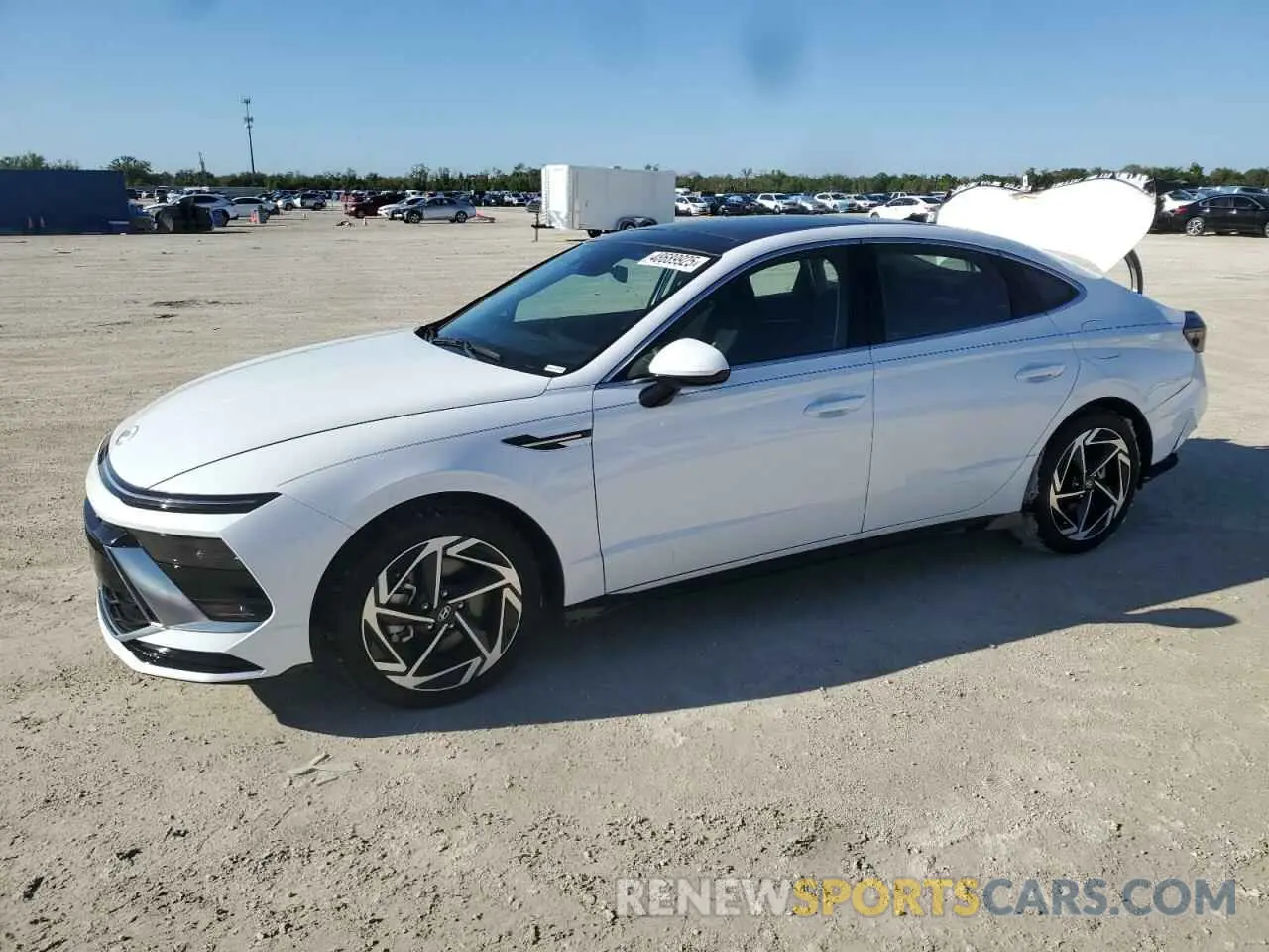 1 Photograph of a damaged car KMHL14JA0RA349381 HYUNDAI SONATA 2024