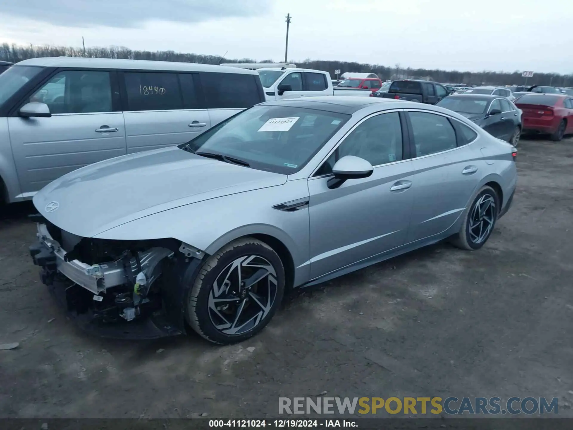 2 Photograph of a damaged car KMHL14JA0RA359490 HYUNDAI SONATA 2024