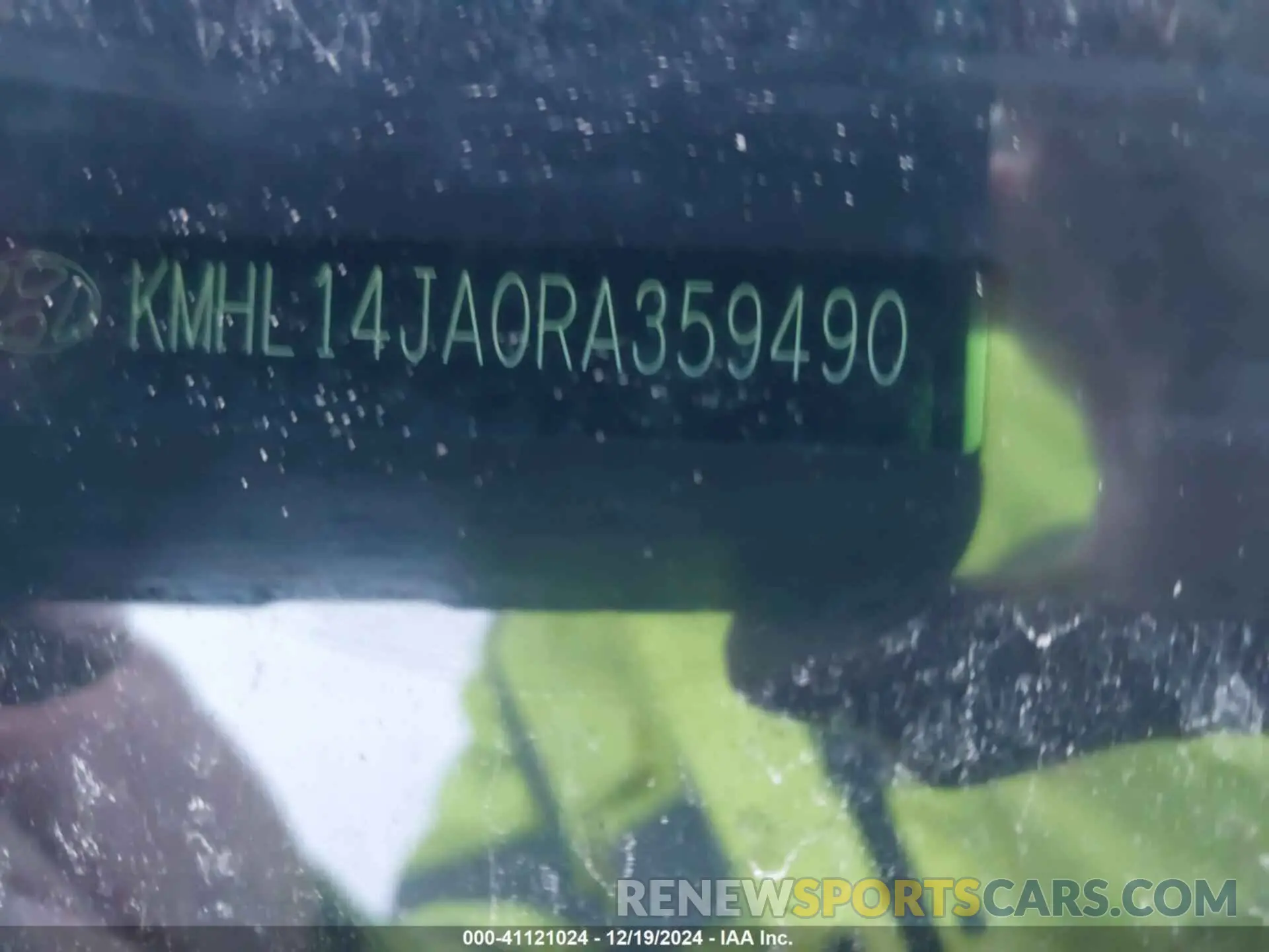9 Photograph of a damaged car KMHL14JA0RA359490 HYUNDAI SONATA 2024