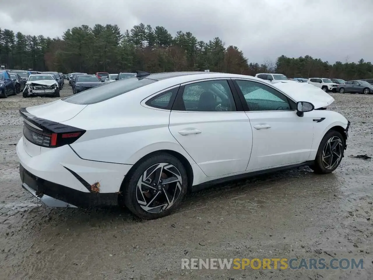 3 Photograph of a damaged car KMHL14JA0RA407134 HYUNDAI SONATA 2024