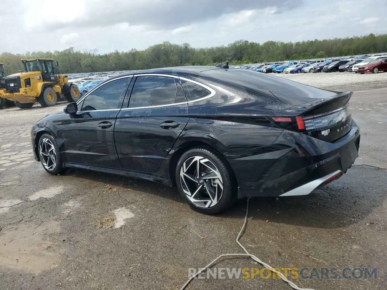 2 Photograph of a damaged car KMHL14JA1RA387668 HYUNDAI SONATA 2024