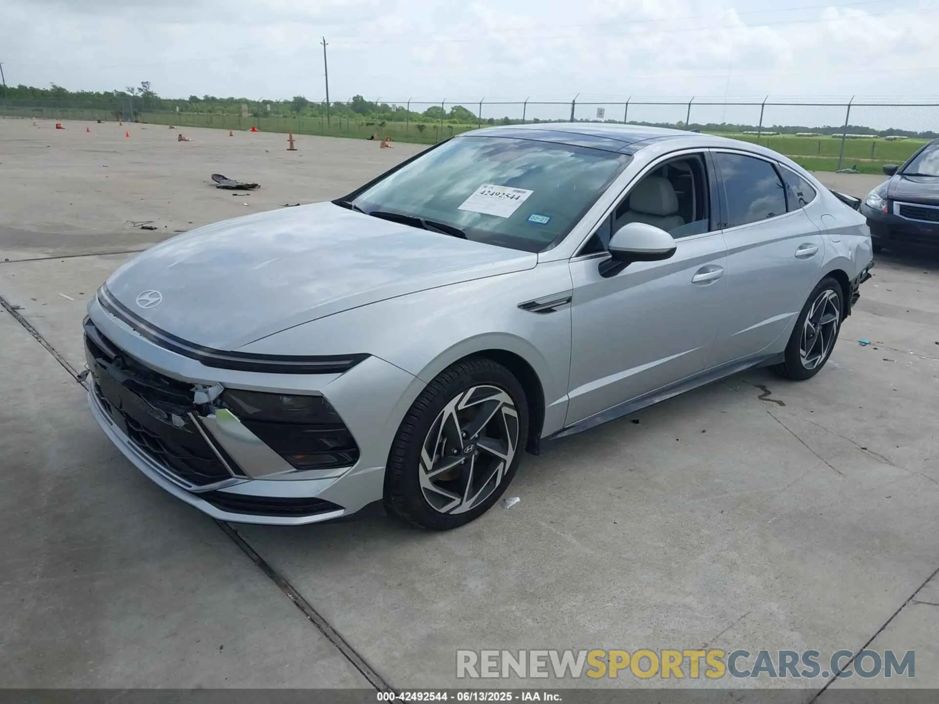 2 Photograph of a damaged car KMHL14JA2RA393396 HYUNDAI SONATA 2024