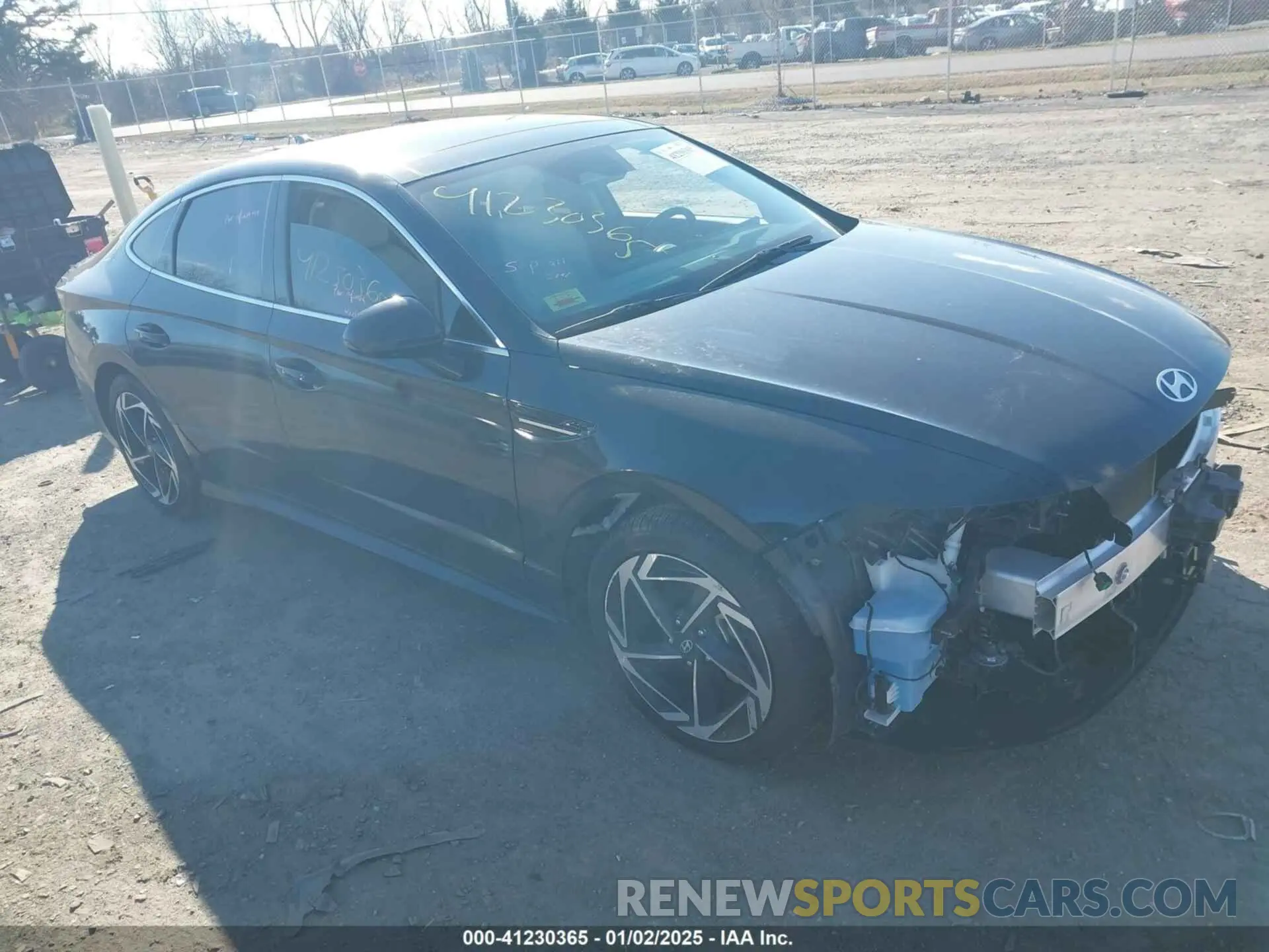 1 Фотография поврежденного автомобиля KMHL14JA3RA350394 HYUNDAI SONATA 2024