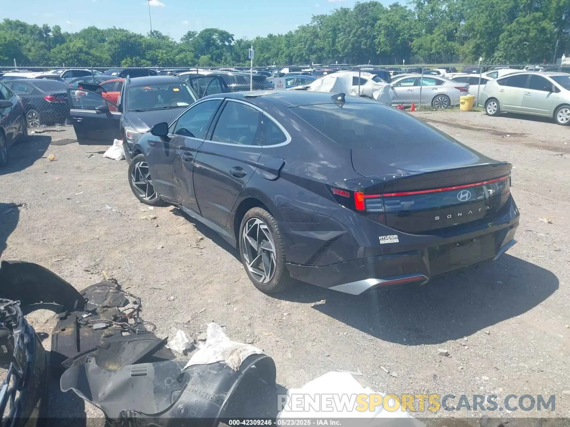 3 Photograph of a damaged car KMHL14JA3RA395464 HYUNDAI SONATA 2024