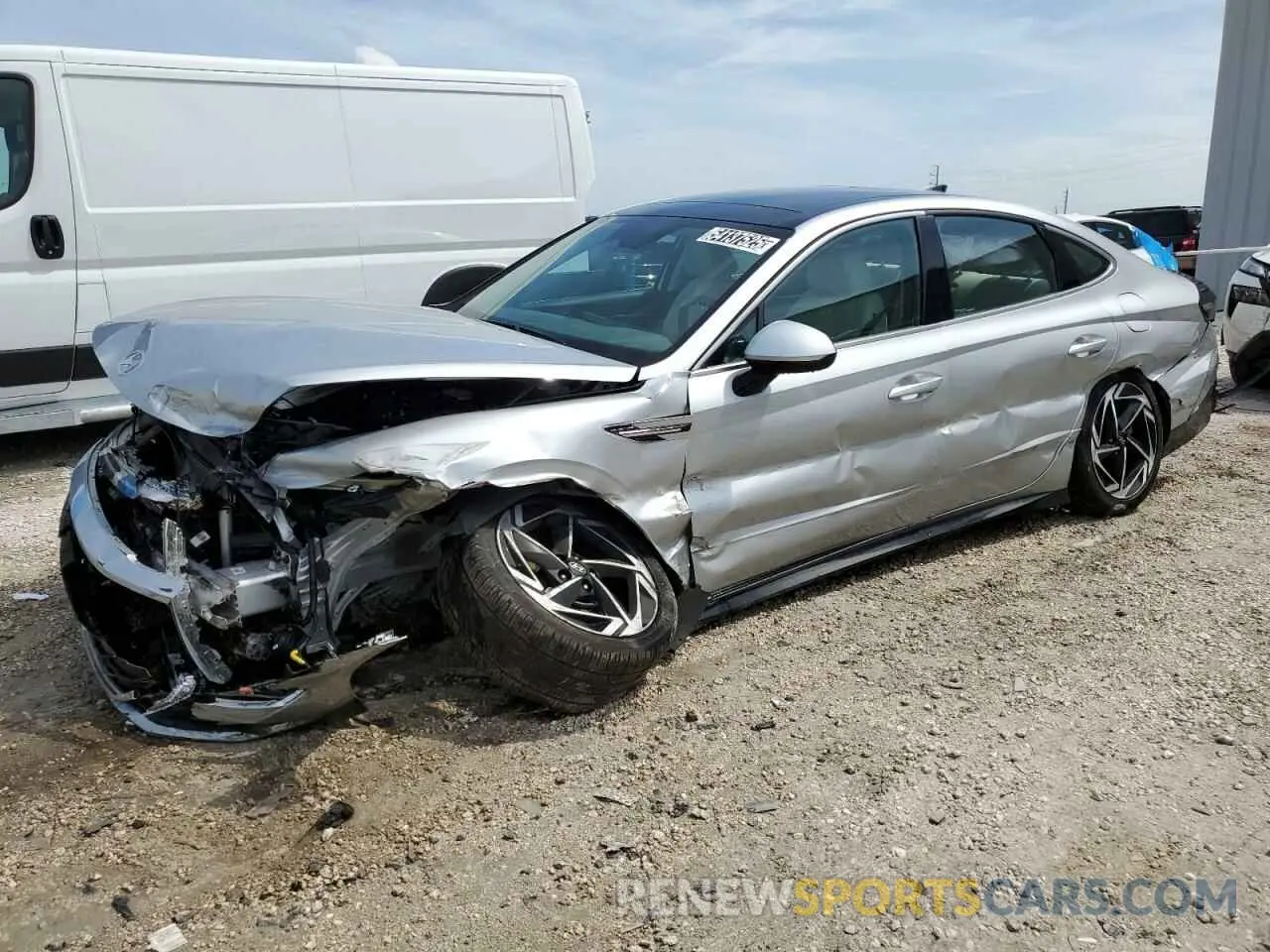 1 Фотография поврежденного автомобиля KMHL14JA4RA351330 HYUNDAI SONATA 2024