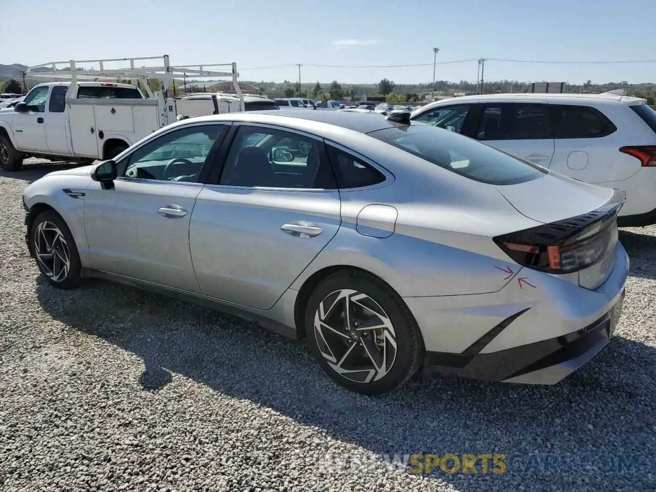 2 Photograph of a damaged car KMHL14JA4RA364059 HYUNDAI SONATA 2024