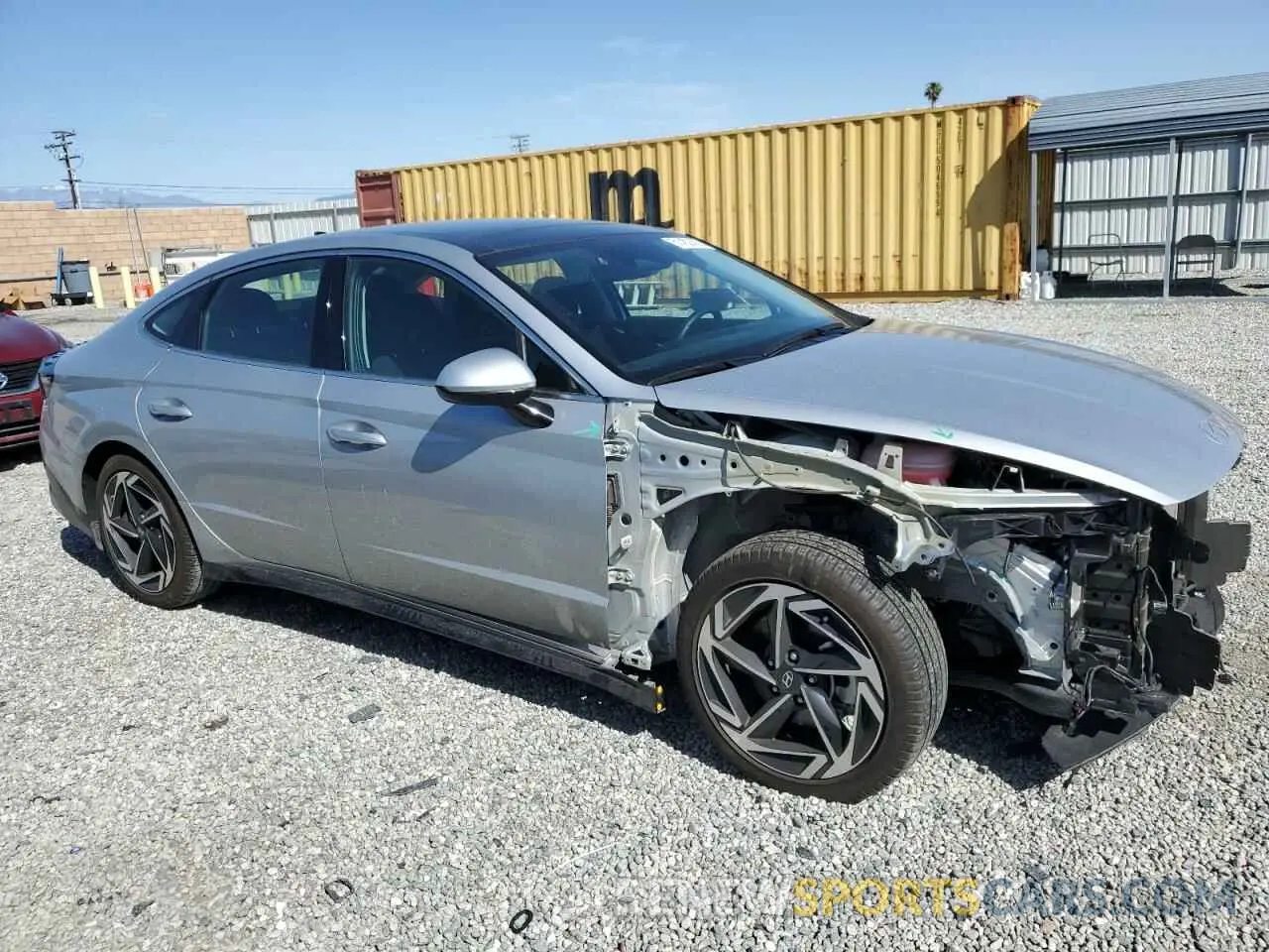 4 Photograph of a damaged car KMHL14JA4RA364059 HYUNDAI SONATA 2024