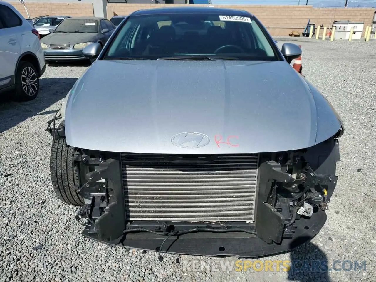 5 Photograph of a damaged car KMHL14JA4RA364059 HYUNDAI SONATA 2024