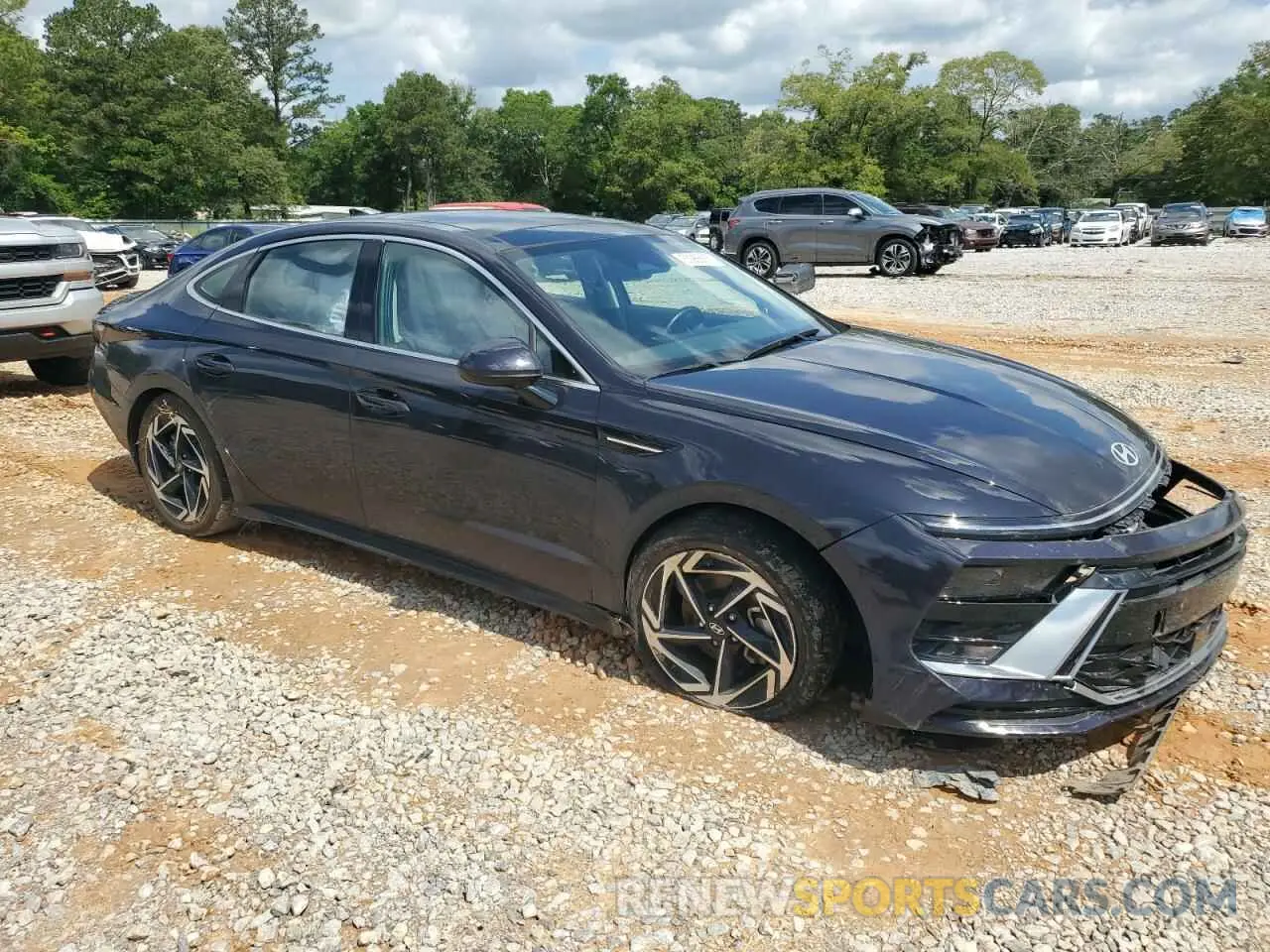 4 Photograph of a damaged car KMHL14JA5RA361493 HYUNDAI SONATA 2024