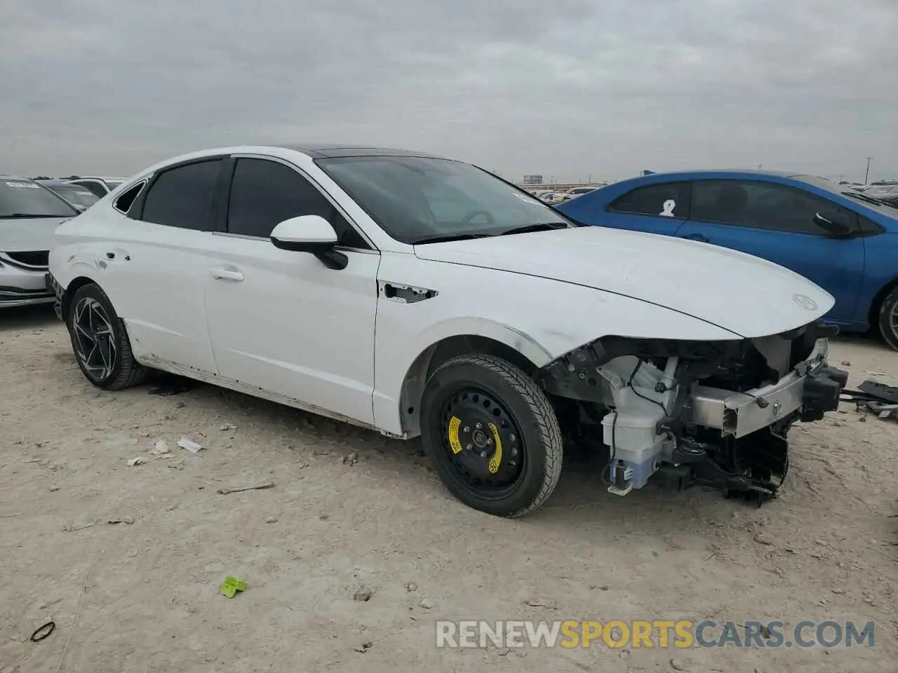 4 Photograph of a damaged car KMHL14JA5RA387902 HYUNDAI SONATA 2024