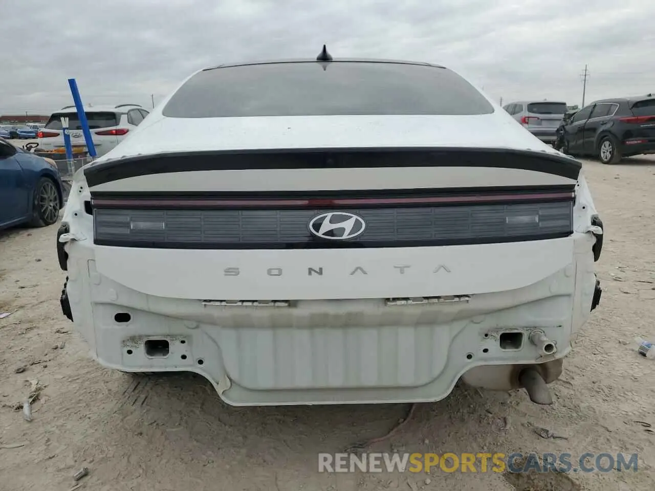 6 Photograph of a damaged car KMHL14JA5RA387902 HYUNDAI SONATA 2024