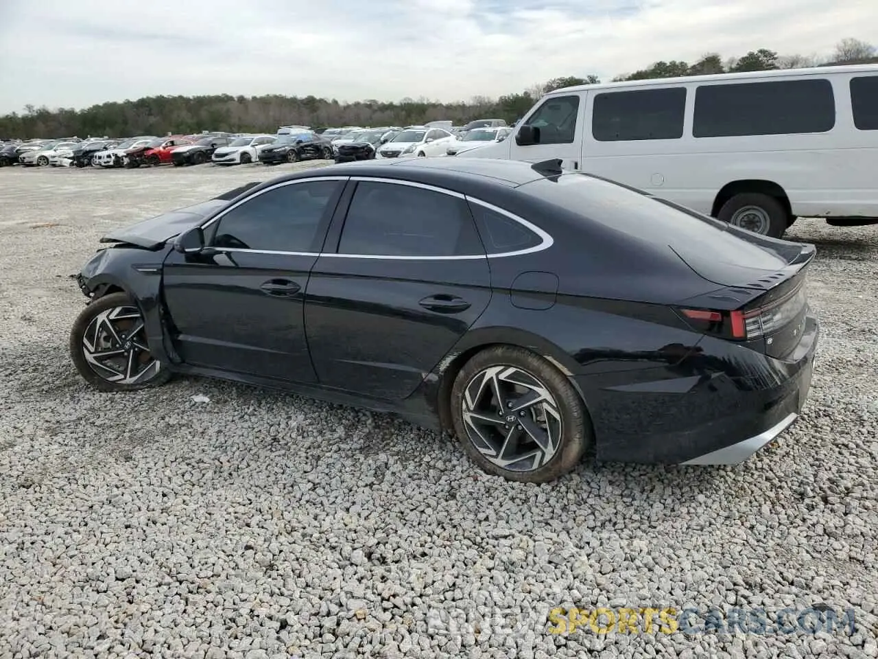 2 Photograph of a damaged car KMHL14JA5RA395160 HYUNDAI SONATA 2024